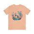 Oceanic Dreams - Short Sleeve Tee Heather Peach